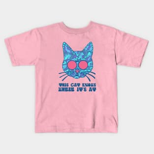 Funky Cat Kids T-Shirt